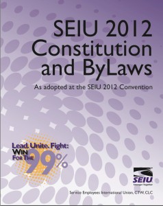 SEIU Constitution 2012